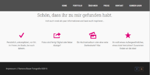 Screenshot Webseite ramonabauer.de